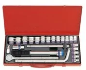 KING TONY Zestaw nasadek 4024MR, 1/2'', 12-kątne, 10-32 mm - Zestawy narzędziowe - miniaturka - grafika 3