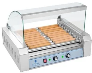 Royal Catering Grill rolkowy - 11 rolek - stal nierdzewna RCHG-11E RCHG-11E - Piece, kotły  i płyty grzejne gastronomiczne - miniaturka - grafika 2