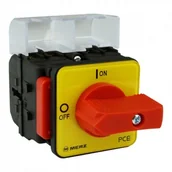 Bezpieczniki elektryczne - PCE Rozłącznik izolacyjny ML0 32A 4P tablicowy IP55 ML032.4-TB/RG1  6327 - miniaturka - grafika 1