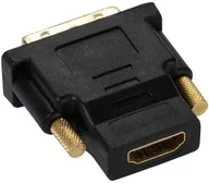 Złącza, przejściówki, adaptery - Vivanco HDMI gn DVI wt - miniaturka - grafika 1