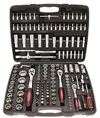 Klucze i nasadki - Kraftmann komplet kluczy nasadowych, 150 sztuk, 2283 2283 - miniaturka - grafika 1