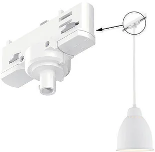 Paulmann ProRail3 adapter do zwisu Universal Bi 230V metal/tworzywo sztuczne 3-faz PL91386) PL91386 - Akcesoria do oświetlenia Paulmann ProRail3 adapter do zwisu Universal Bi 230V metal/tworzywo sztuczne 3-faz PL91386) PL91386 - Akcesoria do oświetlenia - miniaturka - grafika 1