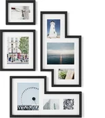 Ramki na zdjęcia - Umbra Ramki na zdjęcia Mingle czarne 4 szt. 1015592-1106 - miniaturka - grafika 1