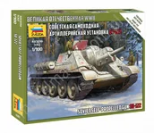 Modele do sklejania - Zvezda Radzieckie działo samobieżne SU-122 6281 - miniaturka - grafika 1