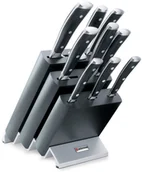 Noże kuchenne - Wüsthof Zestaw noży z blokiem, za pomocą widelca do mięsa i temperówkę do ołówków 10dílná Klasyczny Ikona - miniaturka - grafika 1