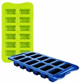 Akcesoria do lodu - Ibili Flexi kształt pojemnik na kostki lodu, 2 sztuki, 12 Würfel na kształt, wykonana z silikonu, spuehlmaschinengeeignet, w zakresie temperatur od-60 do + 230 °C, wymiary 25 X 12 870600 - miniaturka - grafika 1