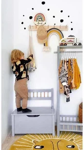 JaBaDaBaDo Skrzynia, ławka na zabawki srebrna trendysmyk.pl-2832-0 - Pojemniki na zabawki - miniaturka - grafika 2