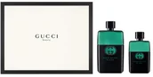 Zestawy perfum męskich - Gucci Guilty Black pour Homme EDT 90ml + EDT 50ml 98968-uniw - miniaturka - grafika 1