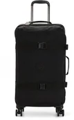 Walizki - Kipling Basic Spontaneous M Walizka na 4 kółkach 66 cm black noir - miniaturka - grafika 1