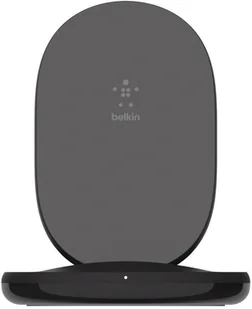 Belkin Ładowarka z podstawą 15W Wireless Charging Stand Czarna WIB002vfBK - Ładowarki do telefonów - miniaturka - grafika 3