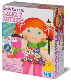 4M Industrial Development Inc. Zrób to sam - Lalka z kotkiem 4M - Kreatyna - miniaturka - grafika 2