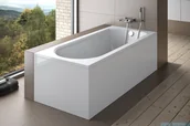 Wanny - Besco Intrica 150x75cm wanna prostokątna #WAIN-150-PK | - miniaturka - grafika 1