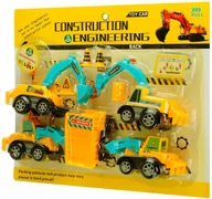 Samochody i pojazdy dla dzieci - Zestaw Pojazdy Budowlane Wywrotka Koparka 3216 - miniaturka - grafika 1