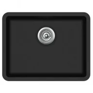 Zlewozmywaki - Aquasanita ARCA SQA102-601W (Czarny metalik) - miniaturka - grafika 1