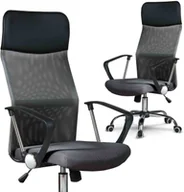 Fotele i krzesła ogrodowe - Sofotel Fotel biurowy z mikrosiatki Sofotel Sydney ciemnoszary glob1-2108-0 - miniaturka - grafika 1