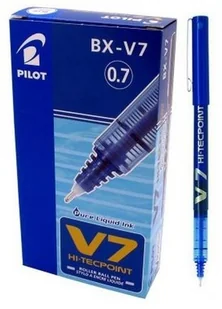 Pilot Cienkopis kulkowy niebieski Hi-Teckpoint V7 - Cienkopisy - miniaturka - grafika 5