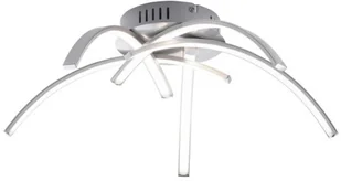 Leuchten Direkt Oświetlenie Leuchten-Direkt VALERIE Lampa Sufitowa LED Stal nierdzewna, 5-punktowe 15340-55 - Lampy sufitowe - miniaturka - grafika 2