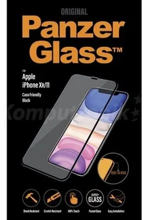 PanzerGlass Szkło hartowane iPhone 11,Xr czarne 5711724026652 - Szkła hartowane na telefon - miniaturka - grafika 3