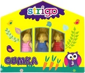 Gumki biurowe - PUKKA Gumka do mazania Kroliczki 3szt - miniaturka - grafika 1