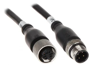 DAHUA Przewód Gniazdo M12 - Wtyk M12 4-pin 6m Dahua MC-DF4-DM4-6 - Kable - miniaturka - grafika 5