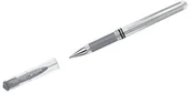 Pióra kulkowe - Mitsubishi Pencil Gel Roller Uni-Ball Signo UM 153, kolor: srebrny do pisania F803520 S - miniaturka - grafika 1