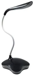 Platinet Lampka DESK LAMP 4,5W FLEXIBLE + NIGHT LAMP BLACK 43601 - Lampy stojące - miniaturka - grafika 3