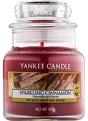 Świece - Yankee Candle Yankee Candle Sparkling Cinnamon 104 g Classic mała świeczka zapachowa - miniaturka - grafika 1