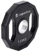 Obciążenia - InSportLine Obciążenie olimpijskie gumowane Ruberton 1,25 kg IN15895 - miniaturka - grafika 1