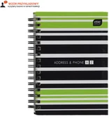 Notesy i bloczki - Inter Druk Skorowidz A6 spirala - miniaturka - grafika 1