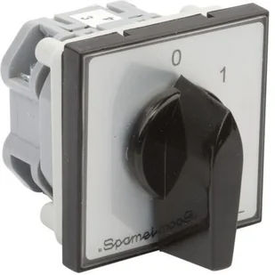 Łącznik krzywkowy 0-1 2P 16A do wbudowania ŁK16R-1 - Bezpieczniki elektryczne - miniaturka - grafika 3