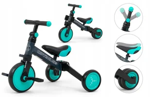 Milly Mally Rowerek trójkołowy biegowy 3W1 Jeździk - Rowerki biegowe - miniaturka - grafika 2