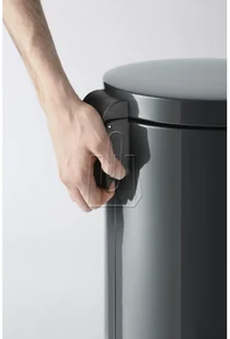 Durable Kosz 20L z pedałem metalowy antracytowy 3412-58 - Kosze na śmieci - miniaturka - grafika 4