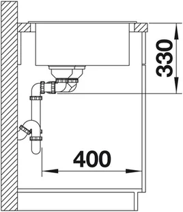 Blanco NAYA 8 S Biały - Zlewozmywaki - miniaturka - grafika 6