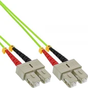 Kable miedziane - InLine Patchcord światłowodowy Duplex SC/SC 50/125m OM5 1m 83501Q 83501Q - miniaturka - grafika 1