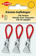 Akcesoria i części do maszyn do szycia - Kleiber Kleiber + Co.GmbH zestaw 3 wieszaków zaciskowych 700-87 - miniaturka - grafika 1