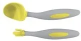 B.Box Pierwsze sztućce do nauki samodzielnego jedzenia : Kolor - Żółty - Sztućce dla dzieci - miniaturka - grafika 5