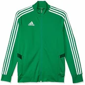 Piłka nożna - adidas Adidas TIRO19 TR JKTY kurtka sportowa dla dzieci, zielony - miniaturka - grafika 1