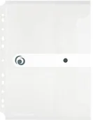 Teczki i skoroszyty - Herlitz 11292935 folia na dokumenty A4 do luźnych notatek, PP, opakowanie 6 szt, przezroczysty 11292935 - miniaturka - grafika 1
