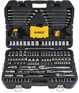 Zestawy narzędziowe - DeWALT DWMT73803 zestaw narzędzi dla mechaników, 168-częściowy, z walizką, czarny DWMT73803 - miniaturka - grafika 1