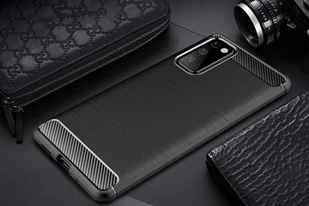 Samsung Braders Etui Carbon Case + Szkło Hartowane do Galaxy S20 FE - Etui i futerały do telefonów - miniaturka - grafika 5