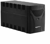 Zasilacze awaryjne UPS - AmazonBasics zasilanie bez przerwy, 1500 VA, 6 gniazd IEC, z oprogramowaniem wyłączającym i ochroną przeciwprzepięciową - miniaturka - grafika 1