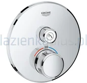 Baterie podtynkowe - Grohe Bateria Grohtherm SmartControl 29118000 - miniaturka - grafika 1