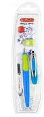 Pióra kulkowe - Herlitz pióro (zwkładem)., niebiesko-pomarańczowy 10999829 - miniaturka - grafika 1