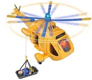 Simba Strażak Sam pomarańczowy Helikopter Wallaby 9251002 - Samoloty i helikoptery - miniaturka - grafika 6