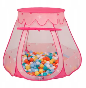 Namiot Zamek z piłkami Suchy Basen kulki 200 szt - Namioty i tipi dla dzieci - miniaturka - grafika 21
