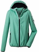 Kurtki i kamizelki sportowe damskie - Killtec Killtec Damska kurtka softshellowa Trin Wmn Jckt / przejściowa kurtka z kapturem, możliwość spakowania zielony miętowy 42 36865-000 - miniaturka - grafika 1