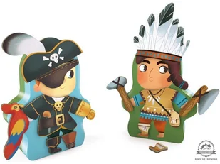 Djeco Magnetyczne puzzle AVENTURA DJ03083 - Puzzle - miniaturka - grafika 5