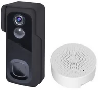 Dzwonki i gongi - Solight 1L201 - Bezprzewodowy dzwonek z kamerą HD Tuya IP54 - miniaturka - grafika 1