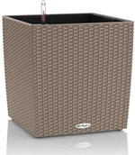 Donice - Lechuza Donica CUBE Cottage 50/50/50 piaskowy brąz CUBE COTTAGE 50 PIAS - miniaturka - grafika 1