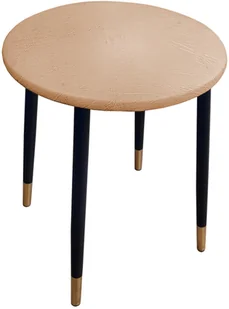 Taboret TRIX AL9 olcha podstawa czarna/złota - Taborety i hokery - miniaturka - grafika 2